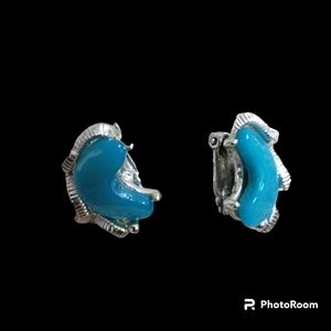 Vintage 1950s Crescent Moon Clip-on Earrings, Bundle 3/$18, 4/$20